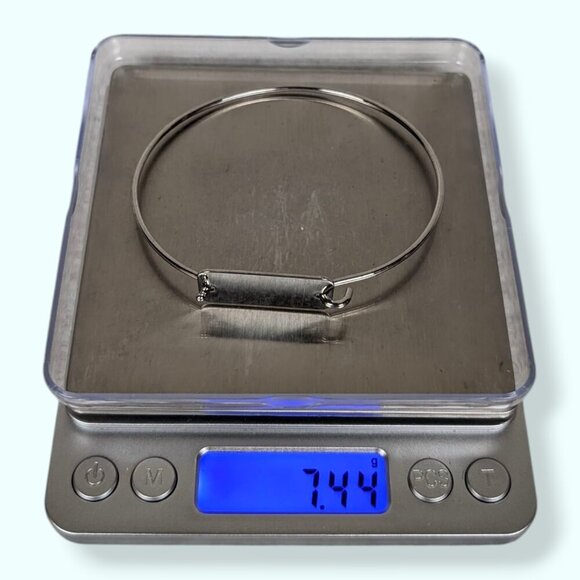 (2/$20) Minimalist Metal Plate Bracelet - Picture 5 of 5